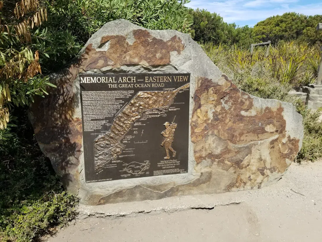 Great Ocean Road Memorial Arch, Melbourne