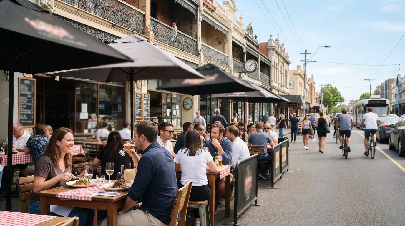 Carlton, Melbourne: herencia del espresso, jardines y la Pequeña Italia